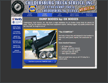 Tablet Screenshot of childersburg-truck.com